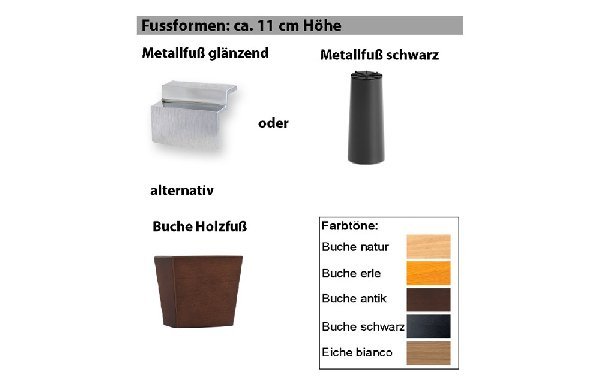 Planpolster Amigo Ledergarnitur grau | Möbel Letz - Ihr Online-Shop