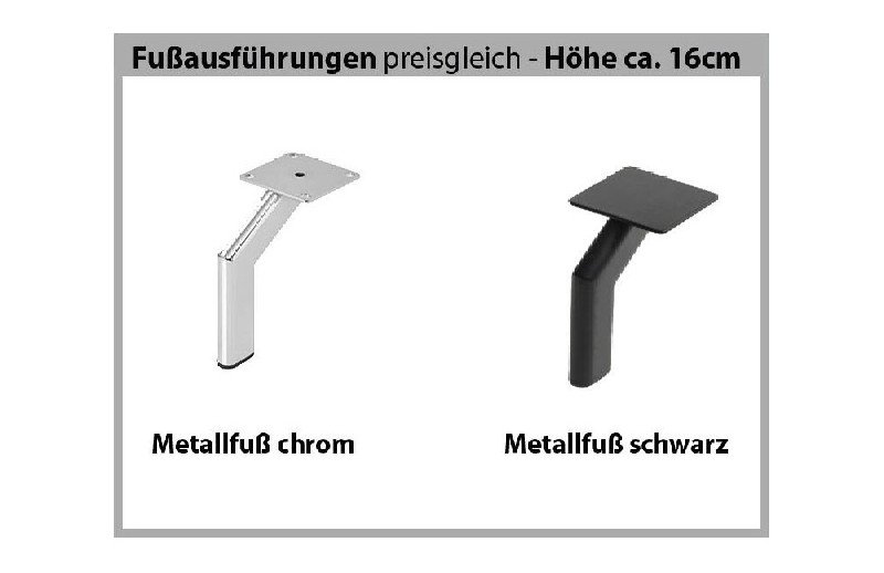 Fußausführung