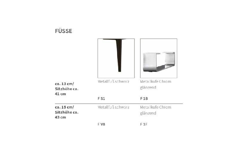 Fußausführung