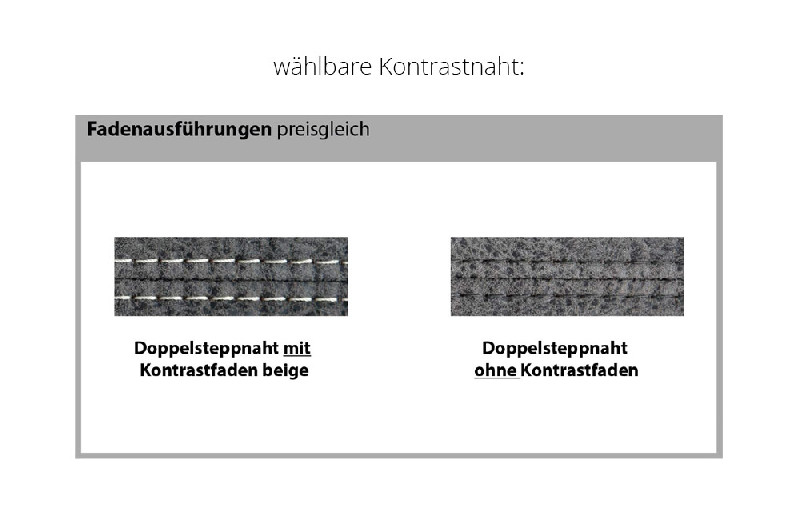 Nahtausführung