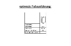 Fußausführung