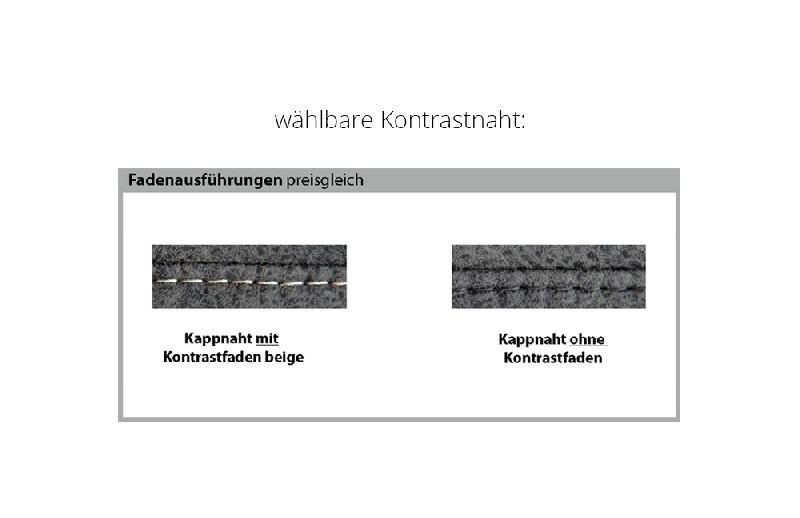 Nahtausführung