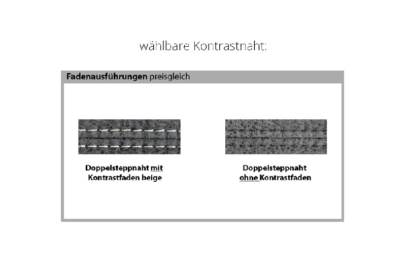 Nahtausführung