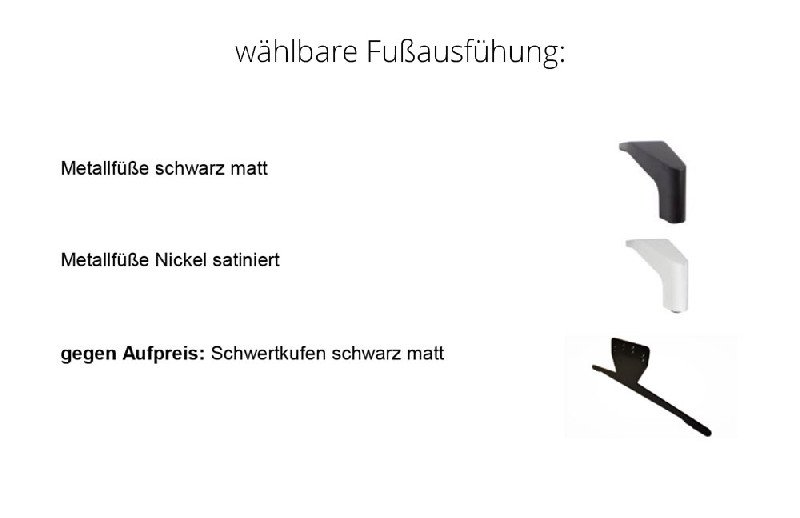 Fußausführung