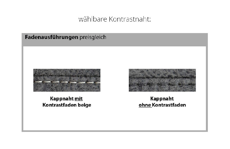 Nahtausführung