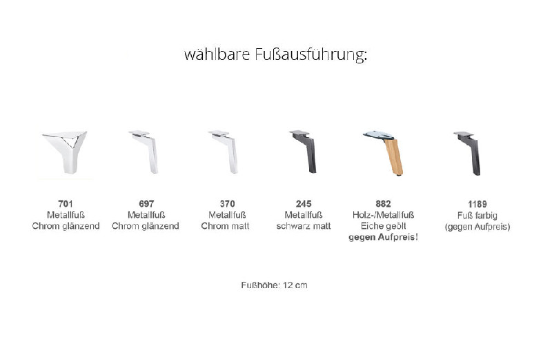 Fußausführung