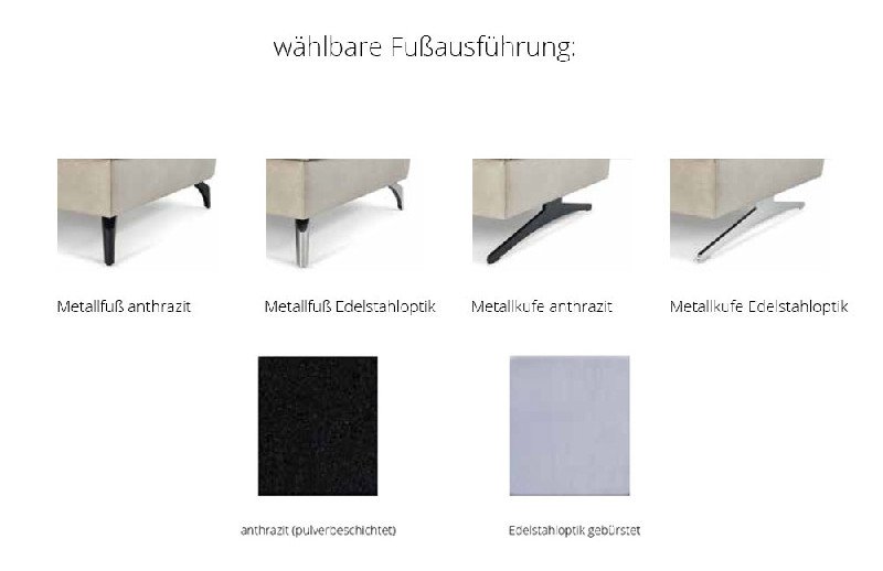 Fußausführung