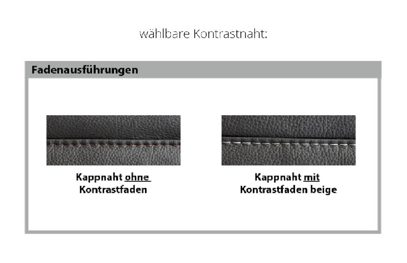 Nahtausführung