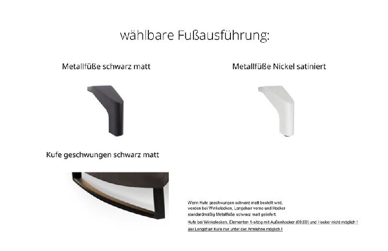 Fußausführung