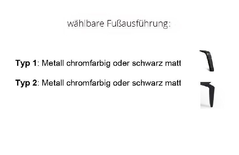 Fußausführung