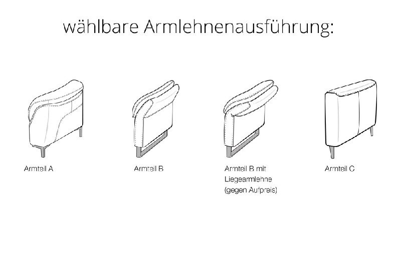 Armlehnenvariante