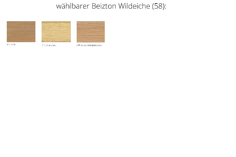 Holzausführung Wildeiche