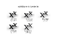 X-Gestelle