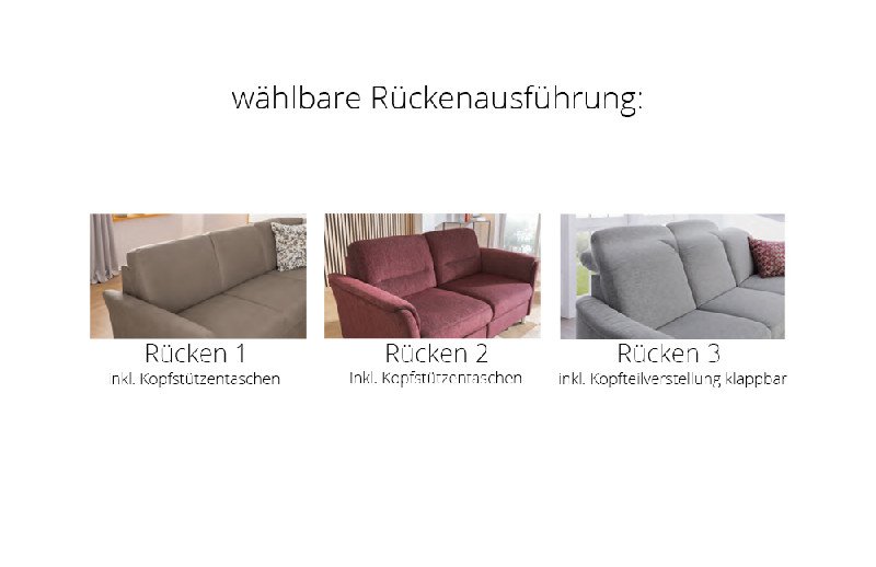 Rückenausführung