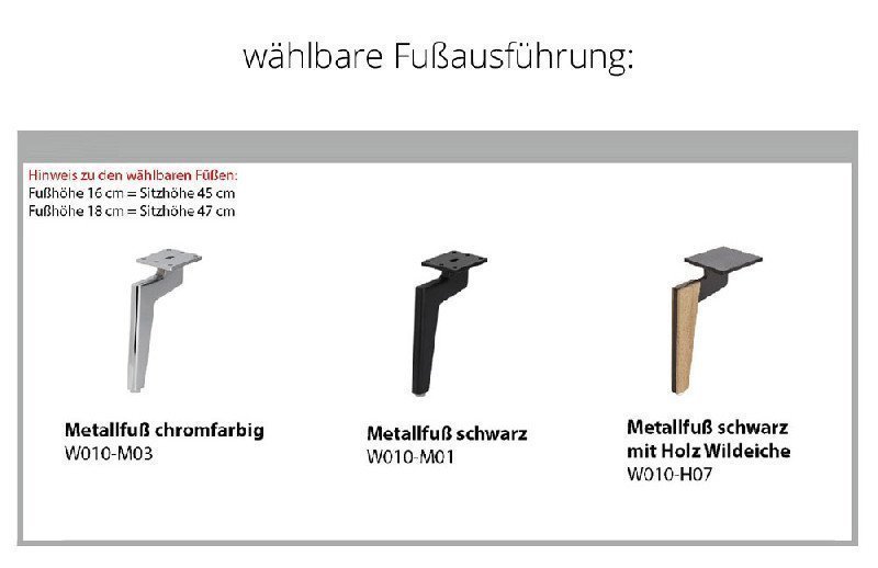 Fußausführung