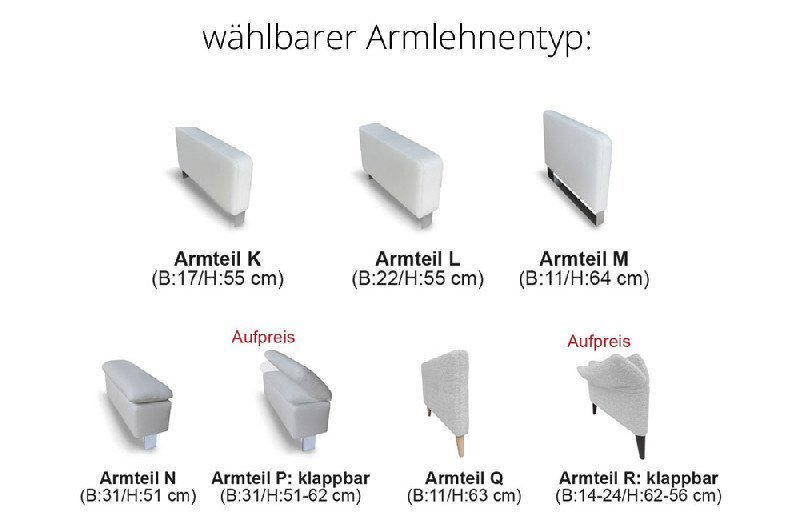 Armlehnenvariante