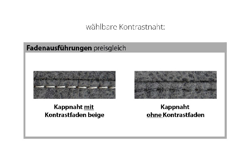 Nahtausführung