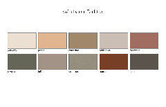 Farbtöne Metallfuß