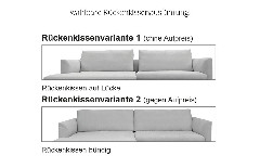 Rückenkissenausführung