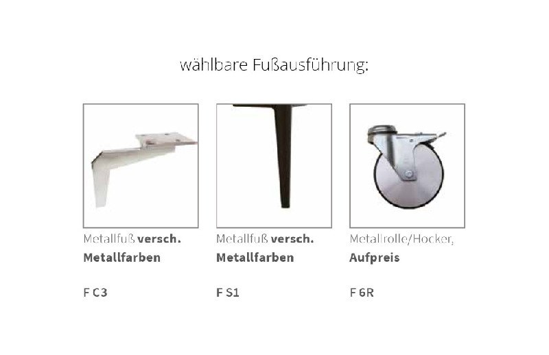 Fußausführung