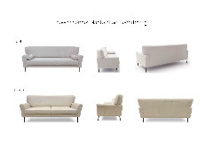 Nahtbild Leder/Stoff