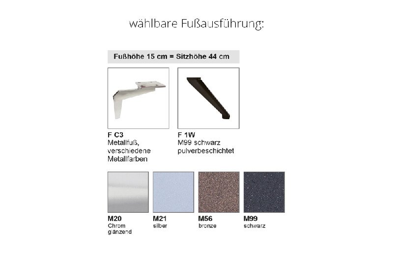 Fußausführung