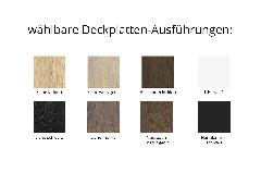 Deckplatten-Ausführungen