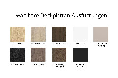 Deckplatten-Ausführungen