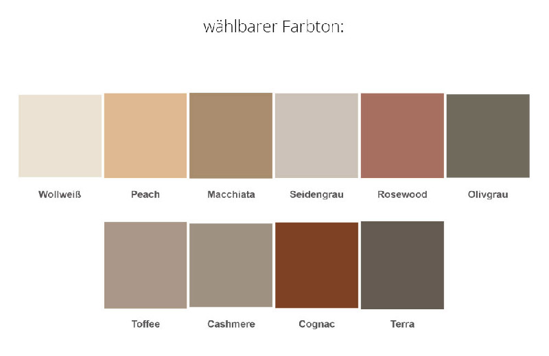 Farbtöne Metallfuß