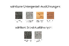 Gestellausführungen