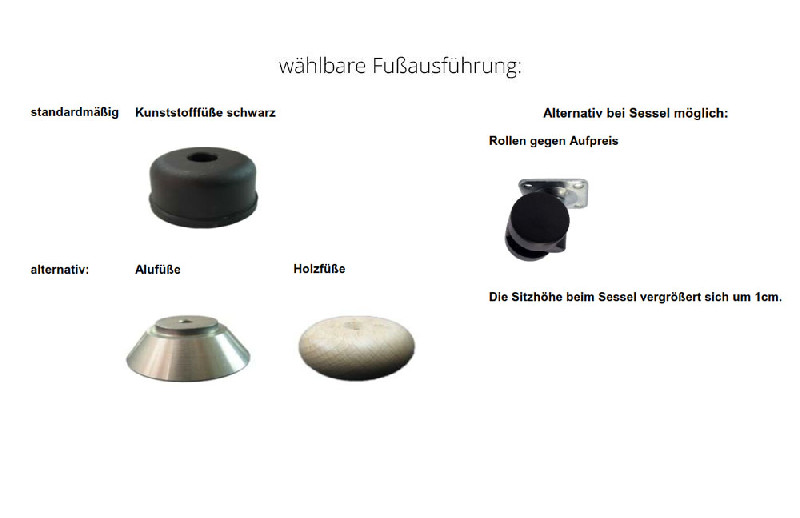 Fußausführung