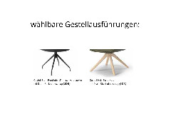 Gestellausführungen