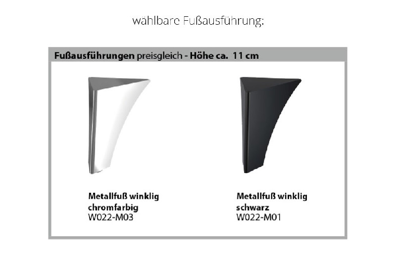 Fußausführung
