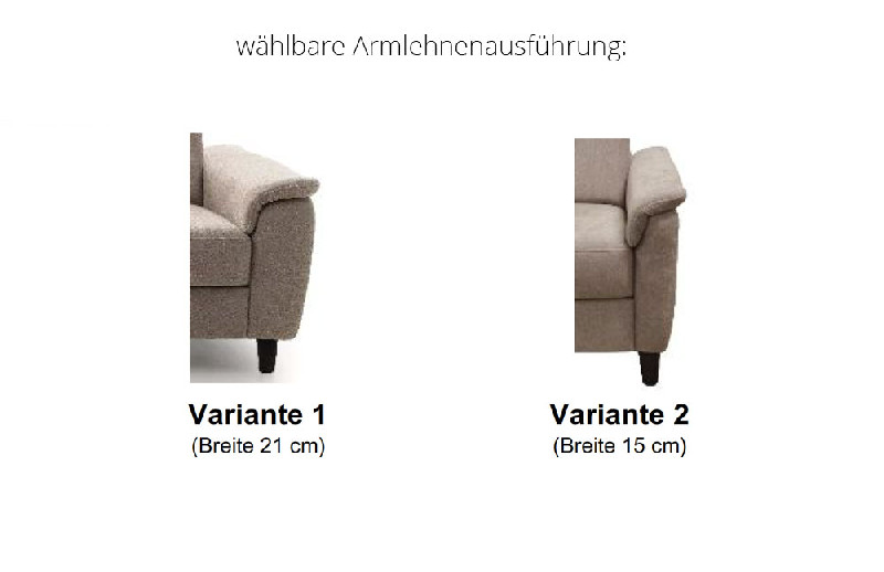 Armlehnenausführung 