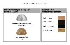 Fußausführung
