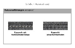 Nahtausführung
