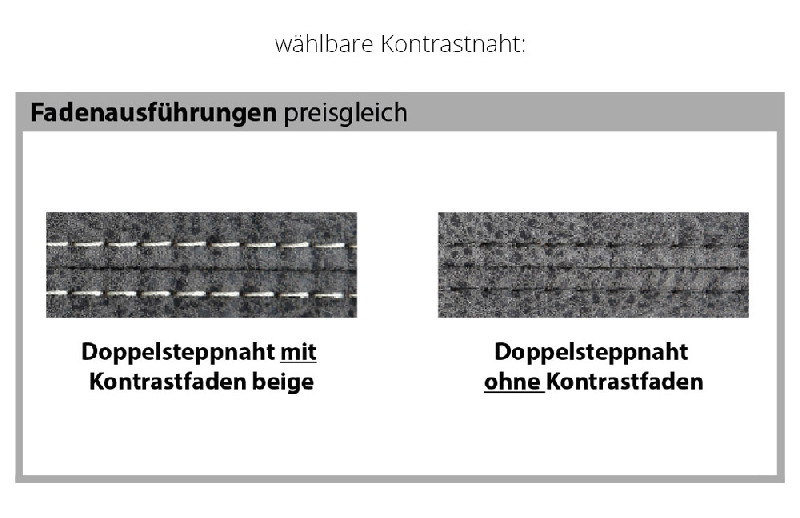 Nahtausführung