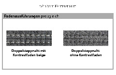 Nahtausführung