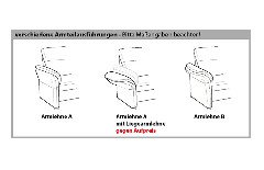 Armlehnenvarianten
