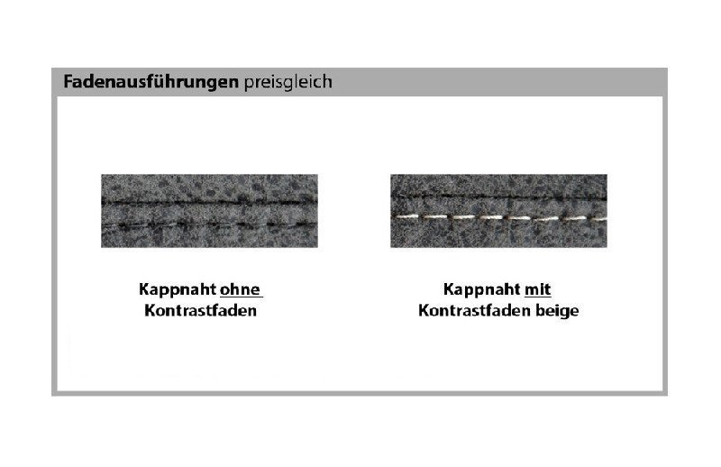 Nahtausführung