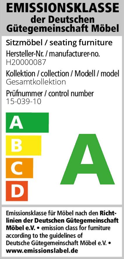 K+W Komfort & Wohnen Drehstuhl »Drive«, Flachgewebe 775, Stuhl mit  federnder Sitzschale, Drehteller in Metall schwarz Struktur