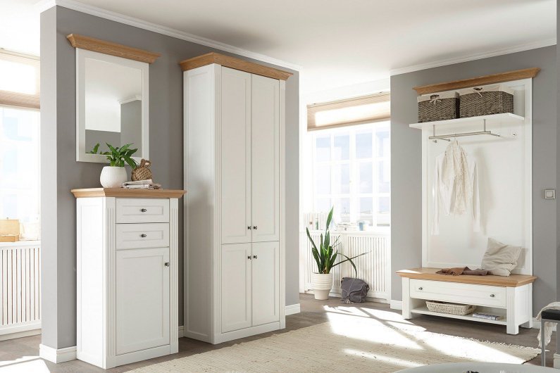 Wehrsdorfer Maisonette Garderobe