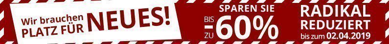 Wir brauchen Platz für Neues