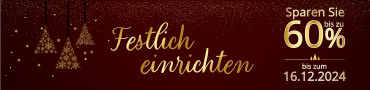 Festlich einrichten