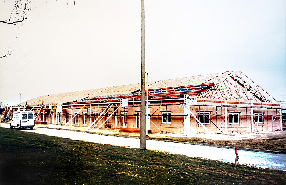 Rohbau Möbelhaus am aktuellen Standort