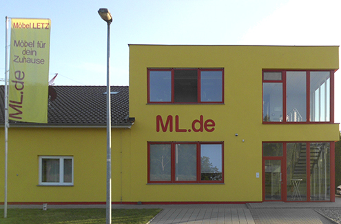 Verwaltungsgebäude Möbel Letz