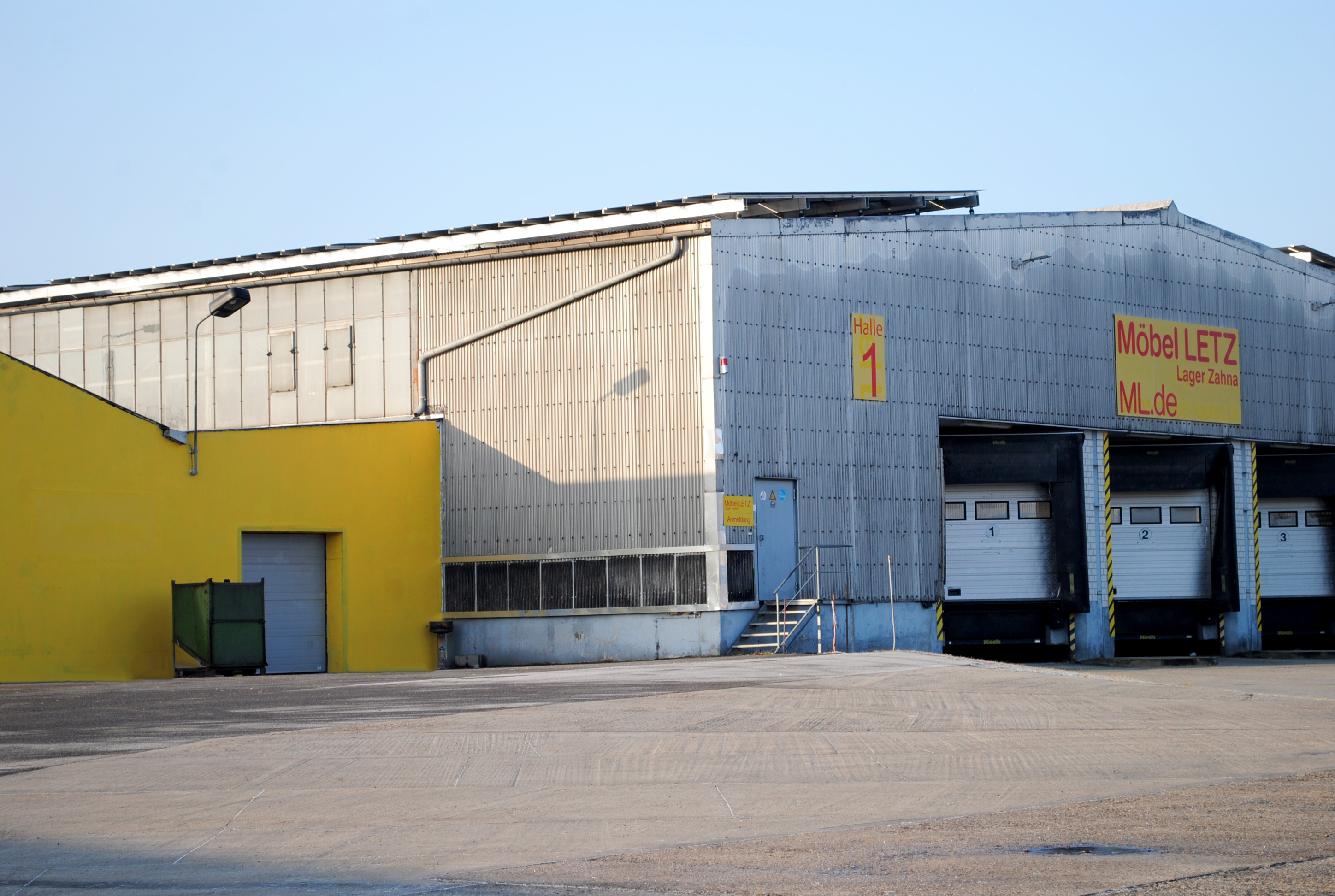 Ansicht Lager Zahna