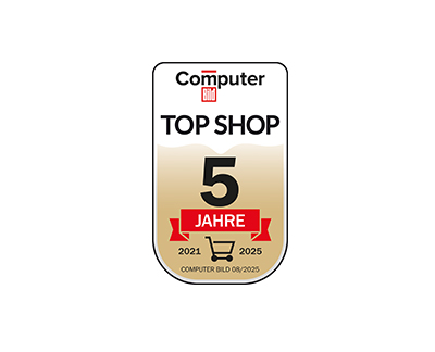 Siegel 5 Jahre in Folge TopShop