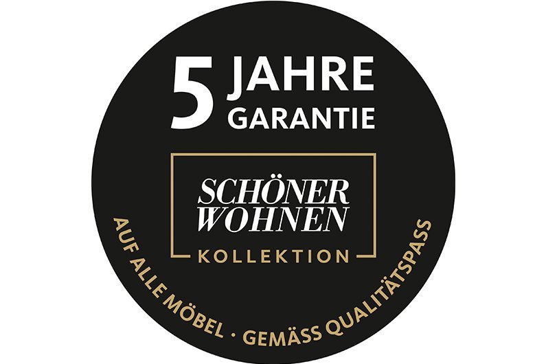 Garantie-Siegel für Möbel aus der SCHÖNER WOHNEN KOLLEKTION