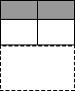 2-Sitzer Zwischenelement